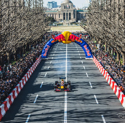 2019年に明治神宮外苑で開催したRed Bull Showrun