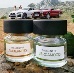 BMWの香水「AMBERNESS」と「BERGAMOOD」