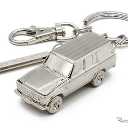 トヨタ『ランドクルーザー60』をモチーフにしたメタルキーチェーン