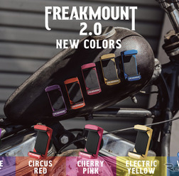 超強力マグネットのスマホホルダー「FREAKMOUNT2.0」に新色5色のカラバリが登場