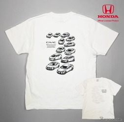 CIVIC ヒストリーTシャツ