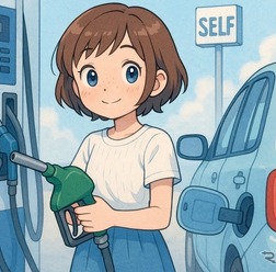 給油時の燃料の入れ間違いに注意！