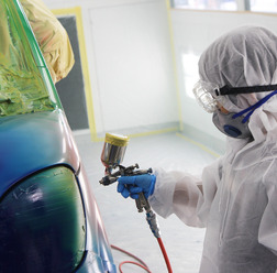 塗装体験が大人気！　自動車整備体験イベント「ジュニアメカニック2025@福岡」