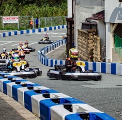 A1市街地グランプリGOTSU2020決勝レースの様子