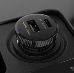 Kashimura・DC-PD65W USB 2ポート コンパクト(DC-073)