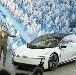 自工会の新会長となるトヨタ自動車 佐藤恒治社長(ジャパンモビリティショー2025)