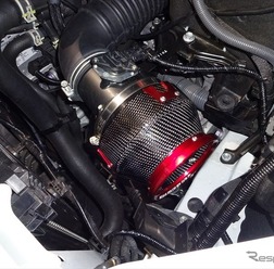 トヨタ・ヴェルファイア（TAHA40W）用カーボンパワー・エア・クリーナー装着例