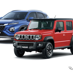 インドで生産し輸入するスズキ『フロンクス』と『ジムニーノマド』