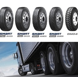 ハンコックタイヤが7種のトラック用タイヤを一挙投入へ