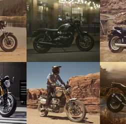 トライアンフのモダンクラシックファミリー