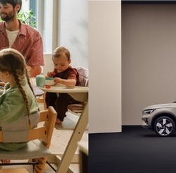 ボルボとストッケが北欧発「赤ちゃんの安心」体験イベント