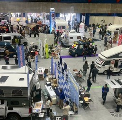 北信越キャンピングカー&アウトドアショー2025開催時の様子