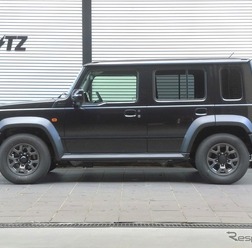 ブリッツ DAMPER ZZ-R　スズキ・ジムニーノマド装着例（基準車高：フロント 30mmダウン / リア 37mmダウン）