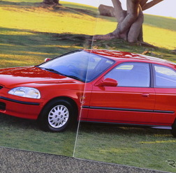 ホンダ・シビック(6代目)当時のカタログ