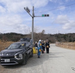 信号機滅灯対策訓練会場の様子