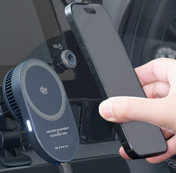 SEIWA・・冷却マグホールドスマホ充電ホルダーQi2.2/AC（D663）