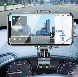 クラフトワークスの「クリップ式車載スマートフォンホルダー」