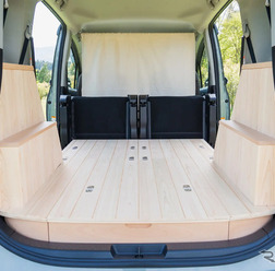 トヨタ シエンタ専用車中泊キット「VANLIFE ROOMKIT」の7人乗り用