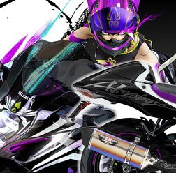 スズキと『ストリートファイター6』がコラボした『Hayabusa Tuned by JURI』