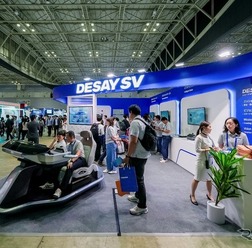 Desay SVのブース(人とくるまのテクノロジー展 2026)