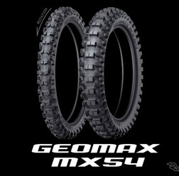 モトクロス競技用タイヤDUNLOP「GEOMAX MX54」