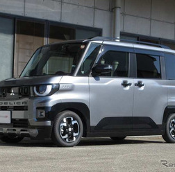 タナベ サステック DF210 デリカミニ装着例(フロント:26mmダウン / リア:34mmダウン)