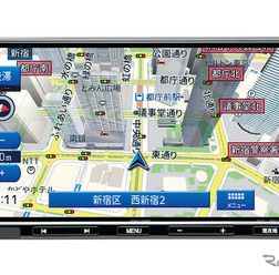 7型フルセグTV付きモデル『AVN-RS01』