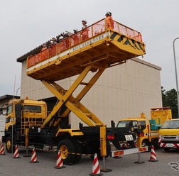 はたらく車の乗車体験も! 車両は一例