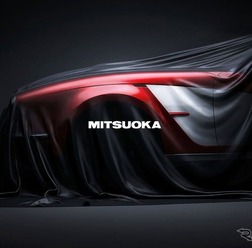 光岡自動車の新型車のティザー