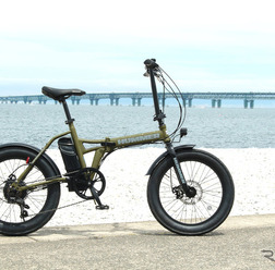 20インチ電動アシスト折りたたみ自転車「HUMMER E-FAT206」