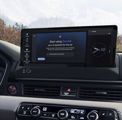米ホンダの複数車種で「Google Gemini」利用可能に