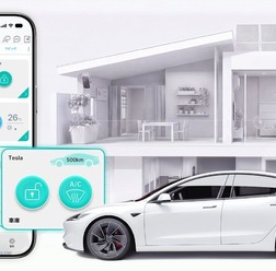 テスラのEVをスマートホームアプリで操作可能に