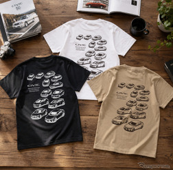 CIVICヒストリーTシャツ