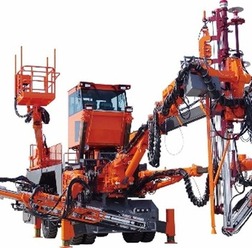 「トミカ No.136 古河ロックドリル ボルティンガー(B32RL)」