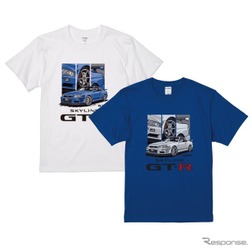 「SKYLINE GT-R (R34) Tシャツ」