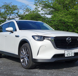 マツダ CX-80 XD Lパッケージ(改良後のドライブエディションに相当)4WDのフロントビュー