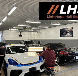 日本初の雹害車修理専門店「LHS」が出展、塗装不要の「デントリペア」による全国対応ネットワークをアピール【AA東北2026&AA九州2026】