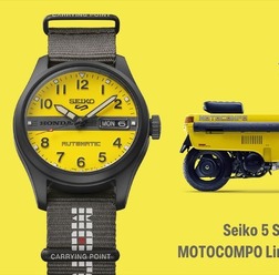 セイコー 5スポーツ MOTOCOMPO コラボレーション限定モデル