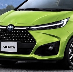 トヨタ シエンタ 次期型の予想CG