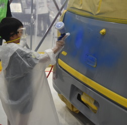 実車の塗装や重機の整備体験に子供たちも大興奮！「ジュニアメカニック2026 in 東北」が夢メッセ宮城で開幕