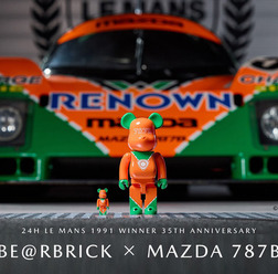 「BE@RBRICK × MAZDA 787B」