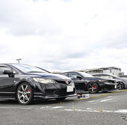 ホンダ車エリア…CARTUNE ALL USERS MEET神戸