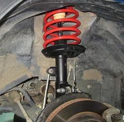 タナベ デバイドUP210+デバイドUPダンパー RAV4ハイブリッド装着例