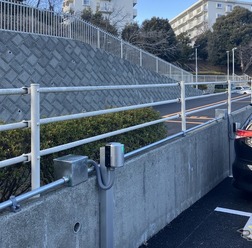 小山田桜台2-2団地に設置した3kWのEV充電器