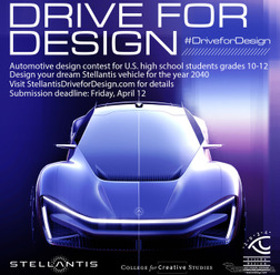 ステランティスが北米で行う「Drive for Design」コンテスト