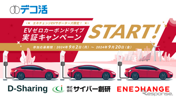 環境省の「デコ活」事業でEVの昼充電を推進する実証実験のイメージ