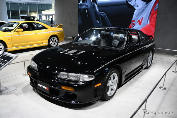 S14シルビアをベースとしたNISMO 270R。NISMO創立10周年を記念して作られた初のコンプリートカー。270馬力を発生するRB20DETを搭載