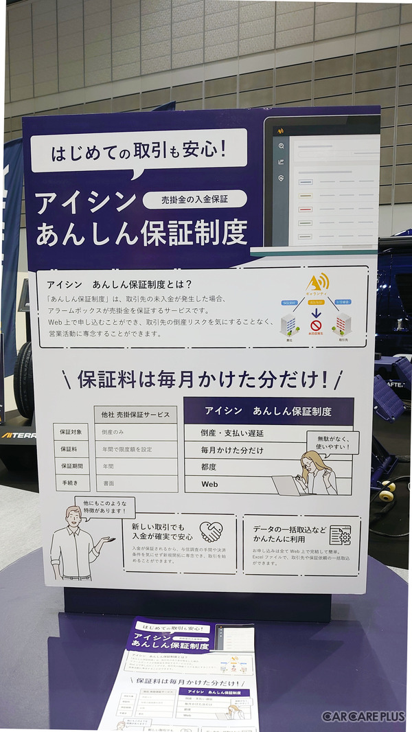 ベールに包まれていたアイシンの自動車アフターマーケット向け新商品群…業界の地殻変動を象徴するラインアップを揃え、世界初披露！【オートアフターマーケット東北2024】