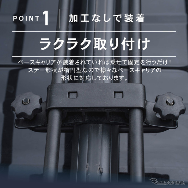 クラフトワークスが新型『ランドクルーザー250』専用ルーフキャリアを発売