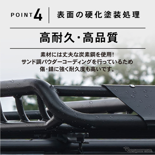 クラフトワークスが新型『ランドクルーザー250』専用ルーフキャリアを発売